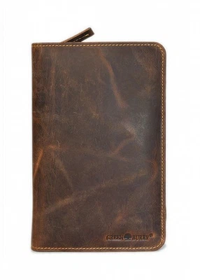 Greenburry Vintage Leder Stifteetui FedermÃ¤ppchen Stiftemappe MÃ¤ppchen 1574-25