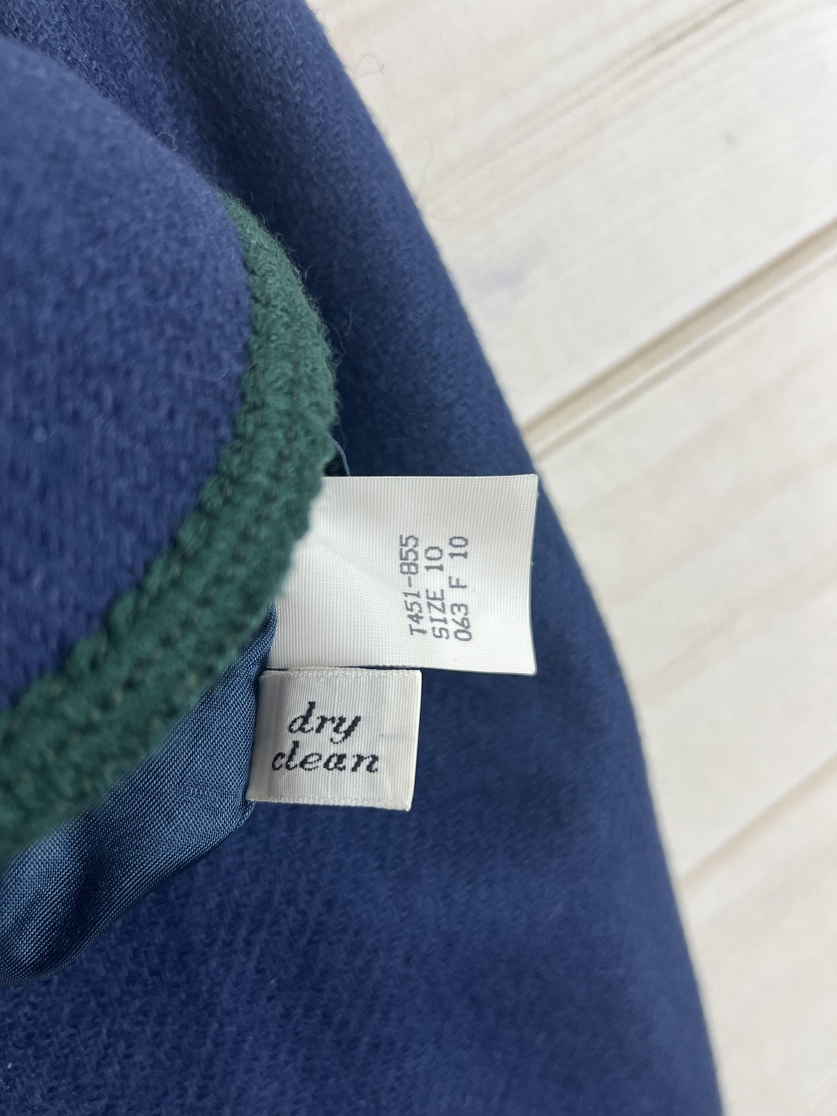 Pendleton Jacket Womens 10 Virgin Wool Collarless… - image 4