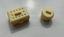 Sylvanian Families Hospital Ambulance Spares Cream Medicine Boxes Box Tub Lid