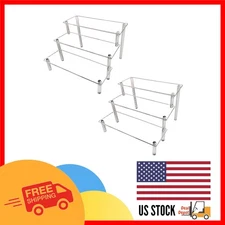 Chic 3-Tier Acrylic Display Risers - Perfect for Organized Tabletop Creations