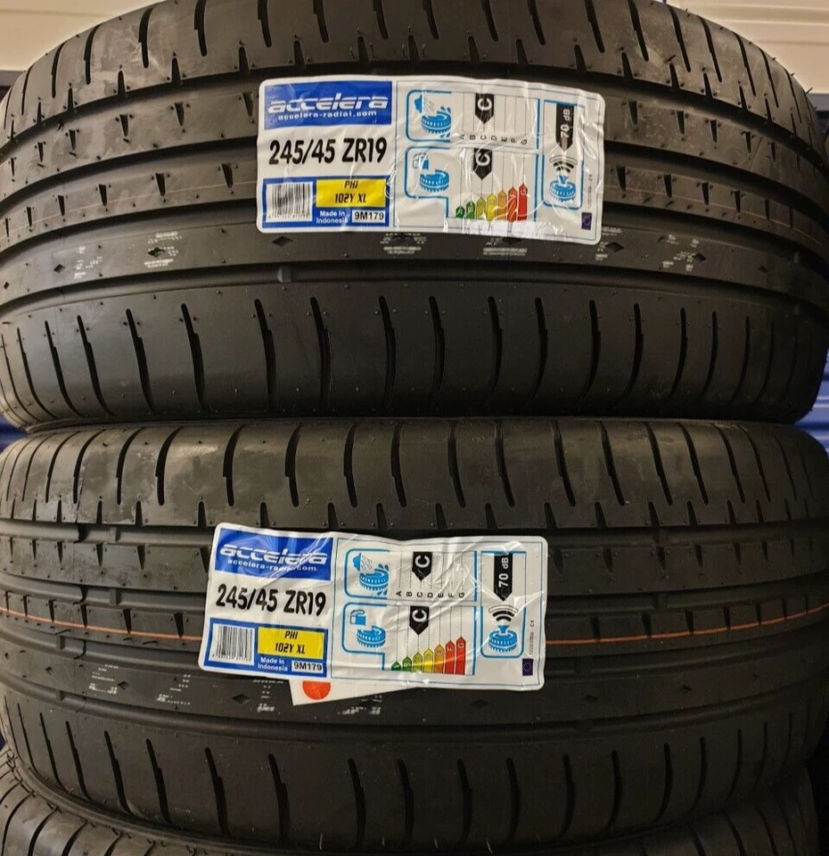 4X NEW ACCELERA PHI 275/40/19 245 45 ZR19 XL CAR TYRES 275 40 19 245 45 19 C+C - Image 3 of 4