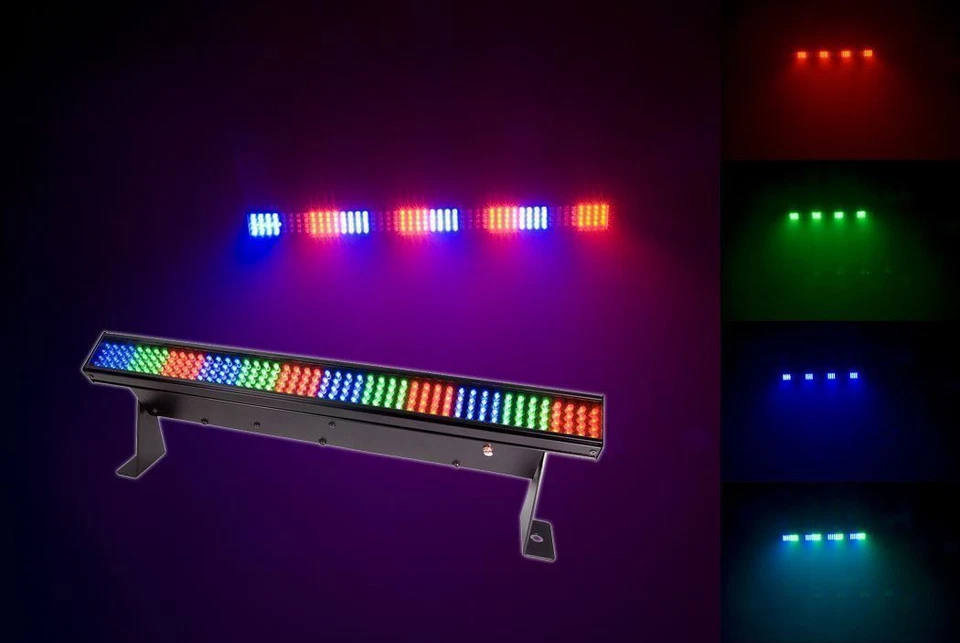 Chauvet COLORSTRIP MINI DMX LED Multi-Color DJ Light Bar Color Strip+Free Scrim - Image 2 of 4