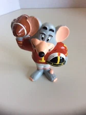1986 Showbiz Pizza Chuck E Cheese Football Figure 