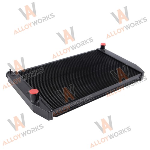 3Row Aluminum Radiator For Ford Falcon V8 6cyl XC XD XE XF 1979-1986 AT/MT - Picture 8 of 13