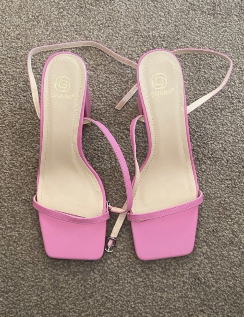 Givana Sandals Pink Size 7 New Without Tags | eBay UK