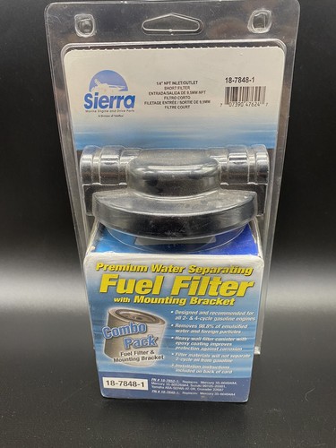 SIERRA 18-7848-1 1/4” NPT -Water Separating Fuel Filter COMBO PACK 18 ...
