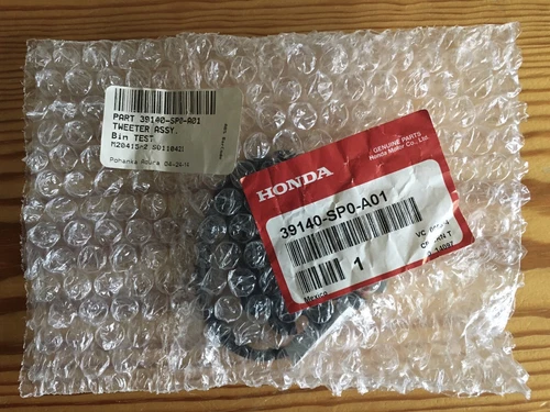 1994 Acura Legend front tweeter speaker 39140-SP0-A01 Honda NOS original new