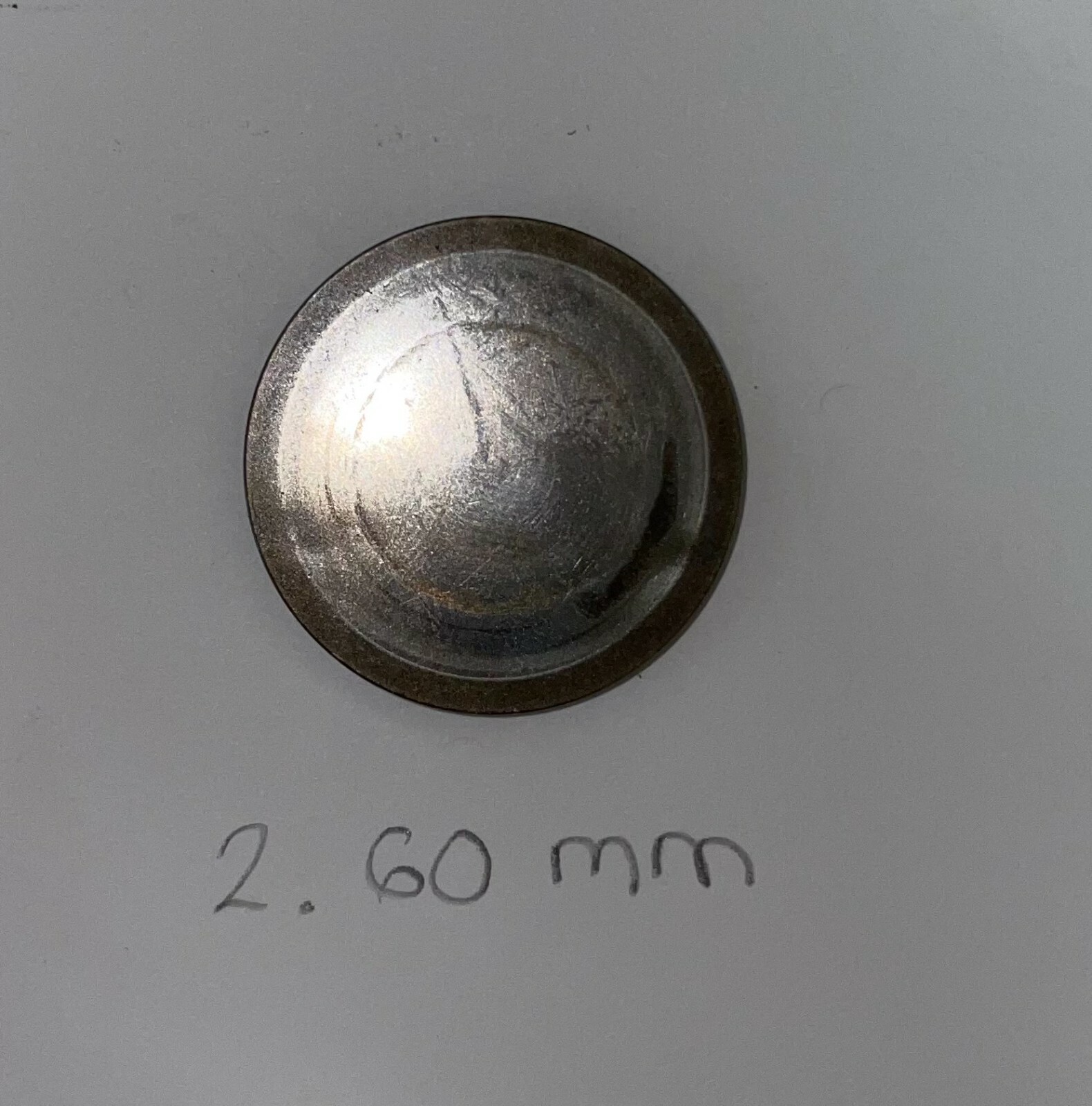 KAWASAKI 12037011 2.50 VALVE ADJUSTING SHIM KZ1000 GPZ1100 KZ900 z1