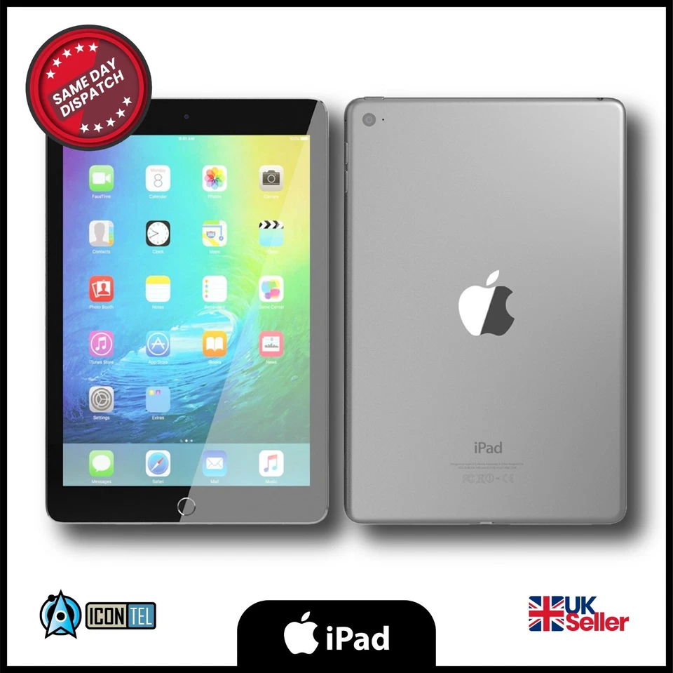 Apple iPad mini 4 2015 - Wi-Fi/Wi-Fi + 4G - Grey/Gold/Silver - 32/128/256GB A+ - Image 4 of 4