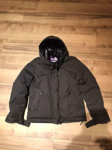 north face purple label down coat