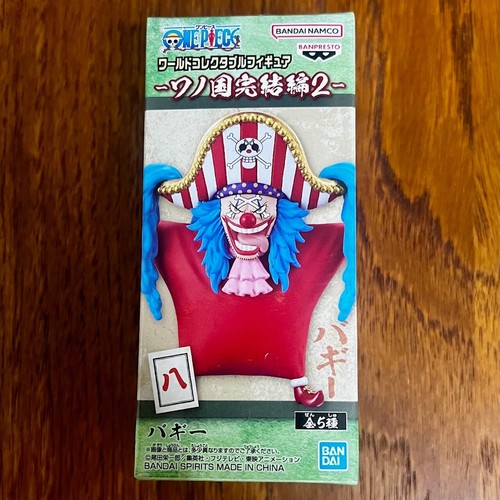 One Piece WCF Figure Buggy Wano Country Final Chapter 2 Unopened Bandai