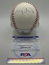 Gary Pettis Angels Tigers Rangers Signed Autograph OMLB Baseball PSA DNA *73