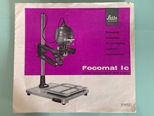 Leitz Focomat Ic Enlarger, 8 Page Product Brochure