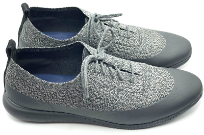Cole Haan Black Lace Up GRAND OS Canvas Sneaker Shoes Size 11B s-l400.jpg main image 2