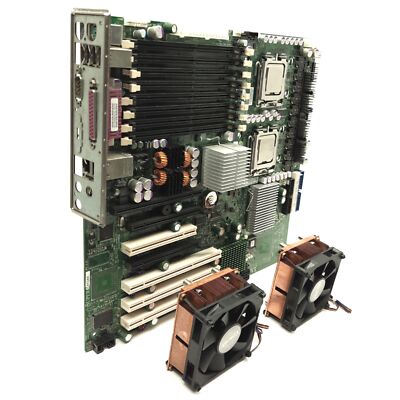 Supermicro X7DAE Motherboard & CPU, 2x Intel Xeon 4-Core 2.33GHz *No RAM*