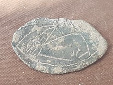 Exceptionally rare Roman bronze Christian pendant. A must read description. L59e