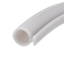 Bulb Type Window Weatherstrip 9mmx3Meter Silicone T-Slot Mount Seal Strip Gray