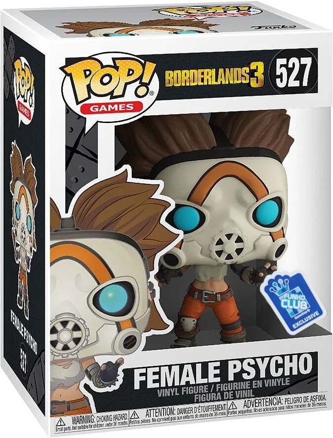 Borderlands Female Psycho Gamestop Exclusive 527 Funko Pop! Vinyl  Figure