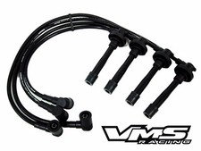 Vms Racing 94-01 Acura Integra Rs Ls 10.2mm 10.2 Mm Spark Plug Wires Set Black