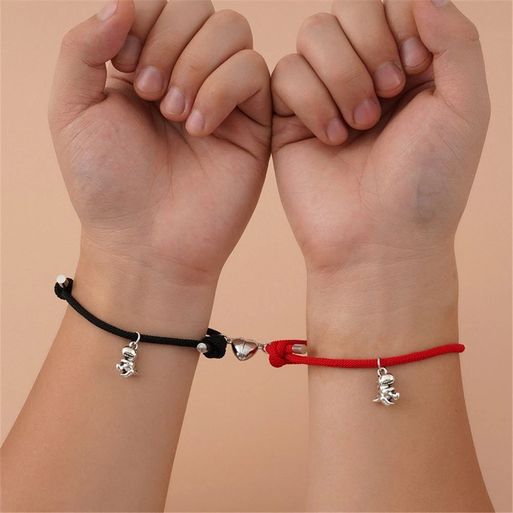 Pendant Matching Bracelets Magnetic Couple Bracelet Love Couple Bracelet