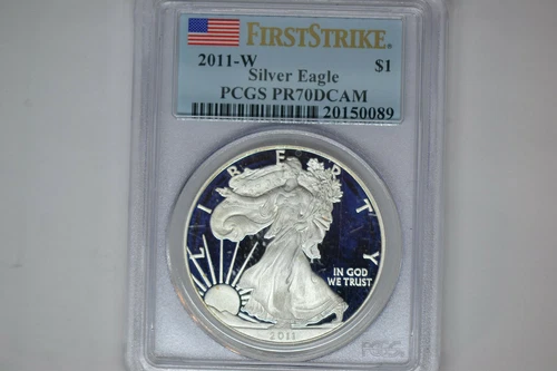 2011-W American Eagle Silver Dollar- PCGS PR-70 DCAM