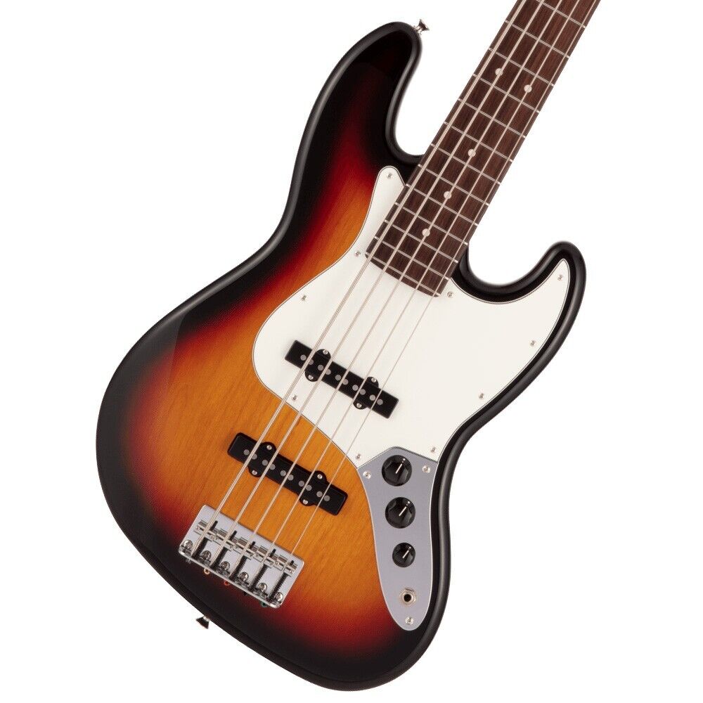 ベース Fender MIJ Hybrid II Jazz Bass V Fender Made in Japan Hybrid II Jazz Bass V 3-Color Sunburst