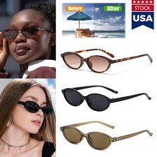 Sunglasses Womens Polarized Oval Sunglasses with UV Protection Fashion Gifts USA