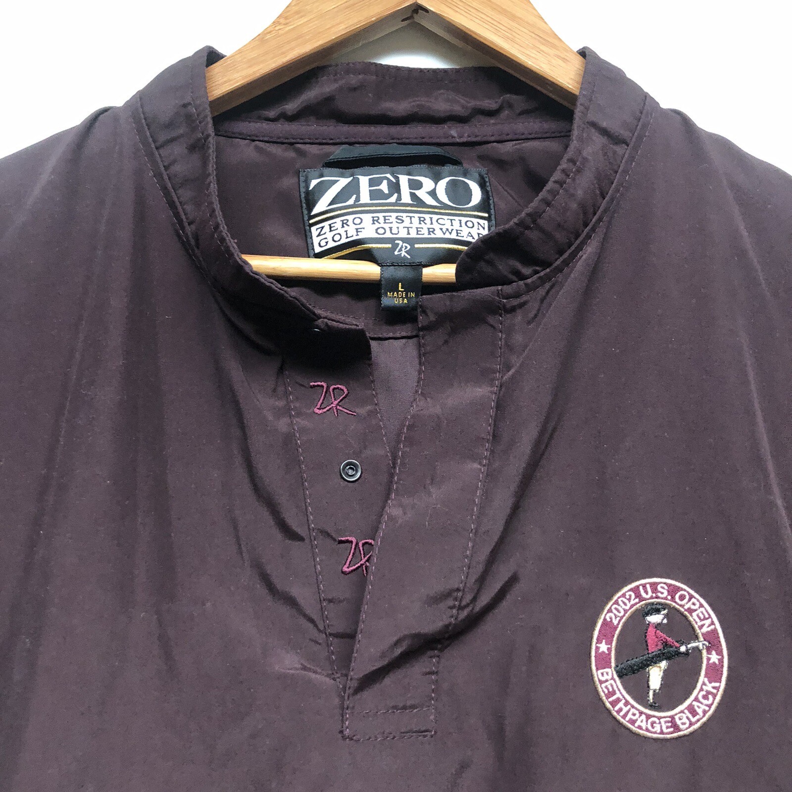 2002 US Open BETHPAGE BLACK Zero Restriction Golf… - image 1