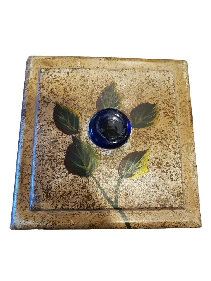 Wooden Kitchen Storage Box With Metal Legs For Fruits , Counter Top Deco - Image 4 of 4