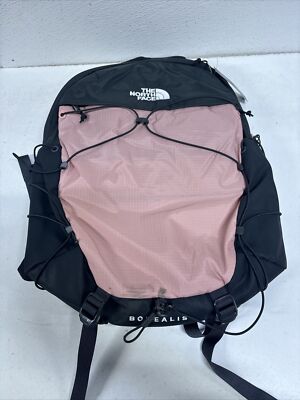 black and pink north face backpack The Jester Everyday Laptop Backpack, Ashen Purp/Blk, OSFA while water bottles can be stored in the exterior pockets The North Face Pink &