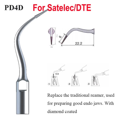 Dental Ultrasonic Scaler Scaling Endo Perio Insert Tips G P E Fit Woodpecker EMS - Picture 47 of 86