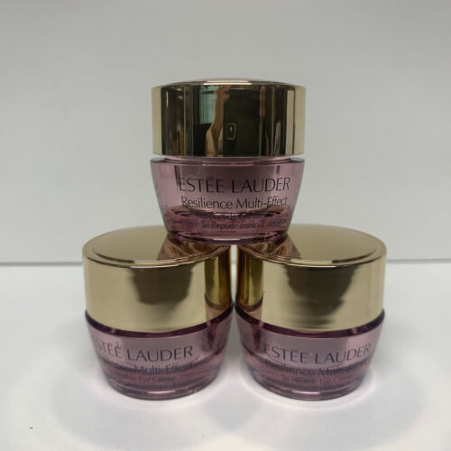 3 Estee Lauder Resilience Multi-Effect Eye Cream 5ml / .17oz each Total .5 oz - Picture 1 of 3