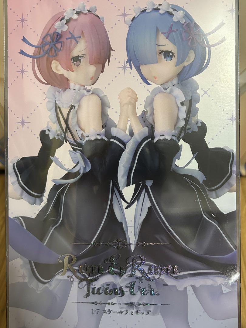 Re.Zero Starting Life In Aher World Rem Ram Twins Ver. Figure eBay