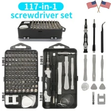 117 Pcs Precision Screwdriver Set Mini Driver Torx Laptop Phone Repair Tool Kit