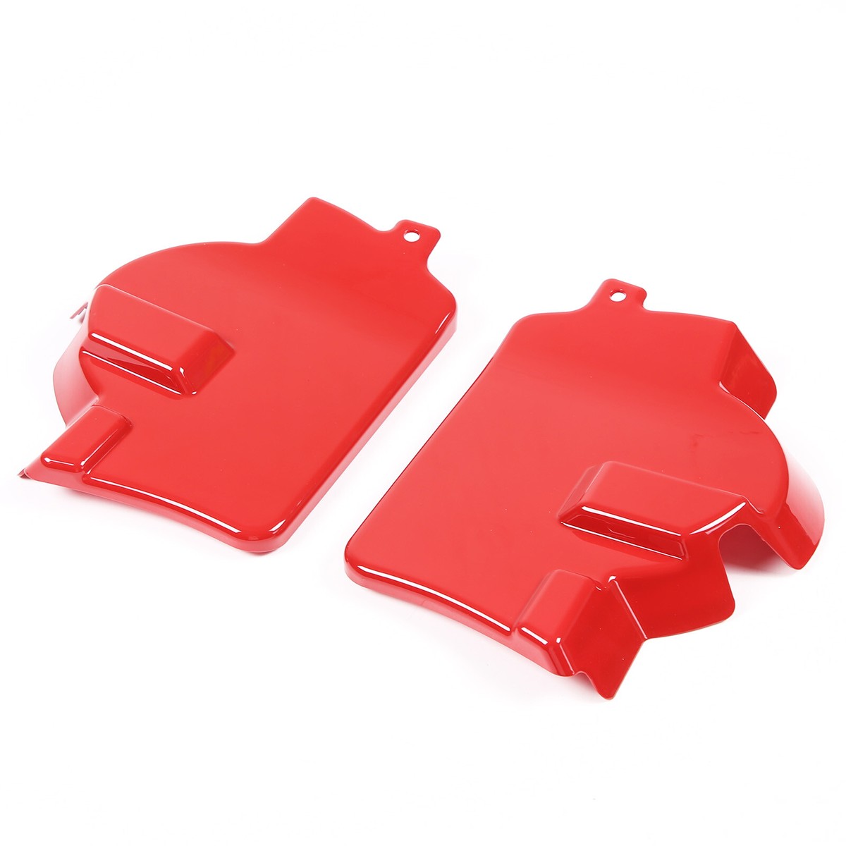 ❤SALE❤9678 赤 水風船 フラワー ガーネット パーツ Red ABS Front Strut Shock Tower Cover With Mag Ride For Corvette