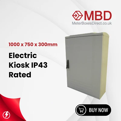 TRICEL Electrical Kiosk IP43 Rated (1000x750x300mm)
