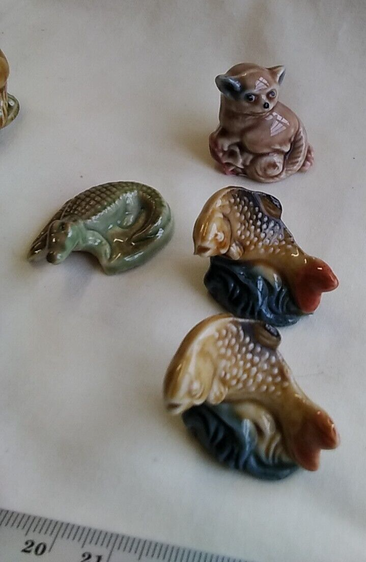Collection of 13 Miniature Ceramic Animals eBay