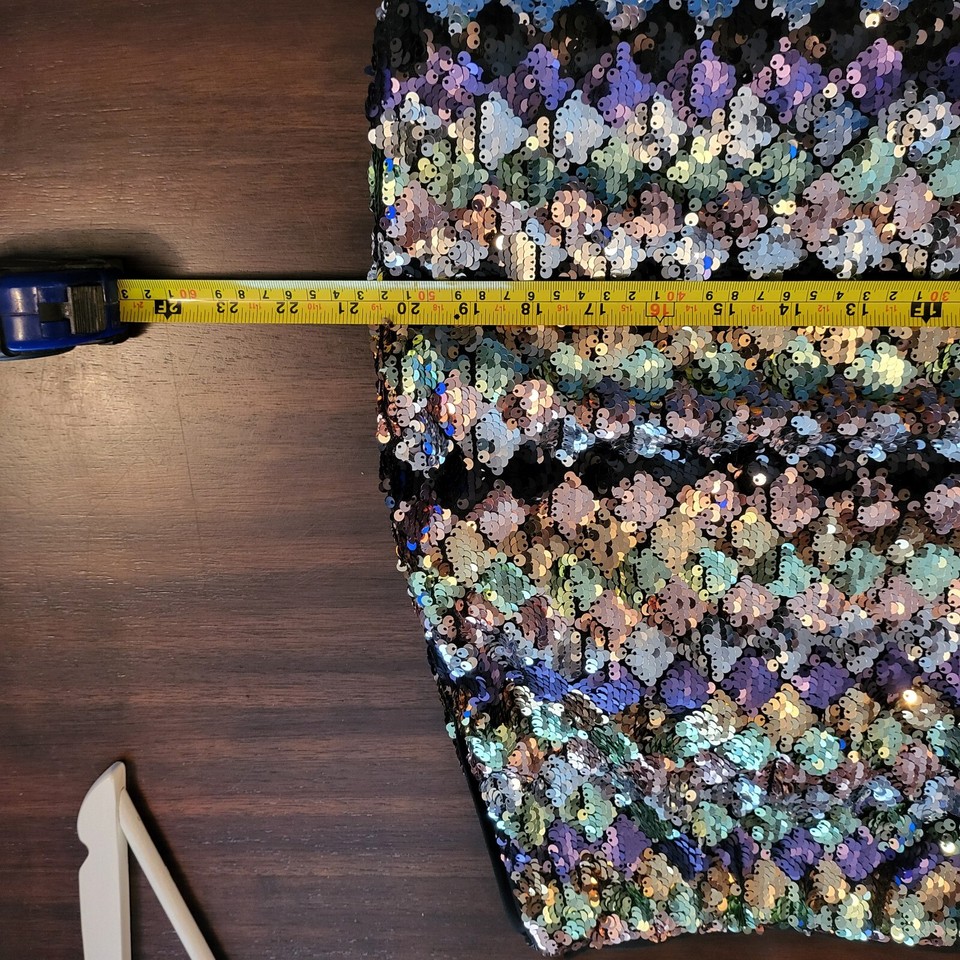 Zara Sequin Skirt Size L eBay