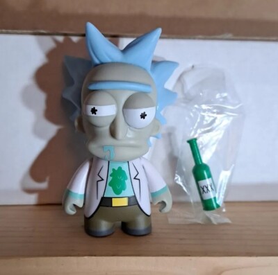 Kidrobot Adult Swim Series 1 Bundle of 3 Inebriated Rick Dr