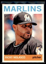 2013 Topps Heritage Ricky Nolasco #285 Miami Marlins