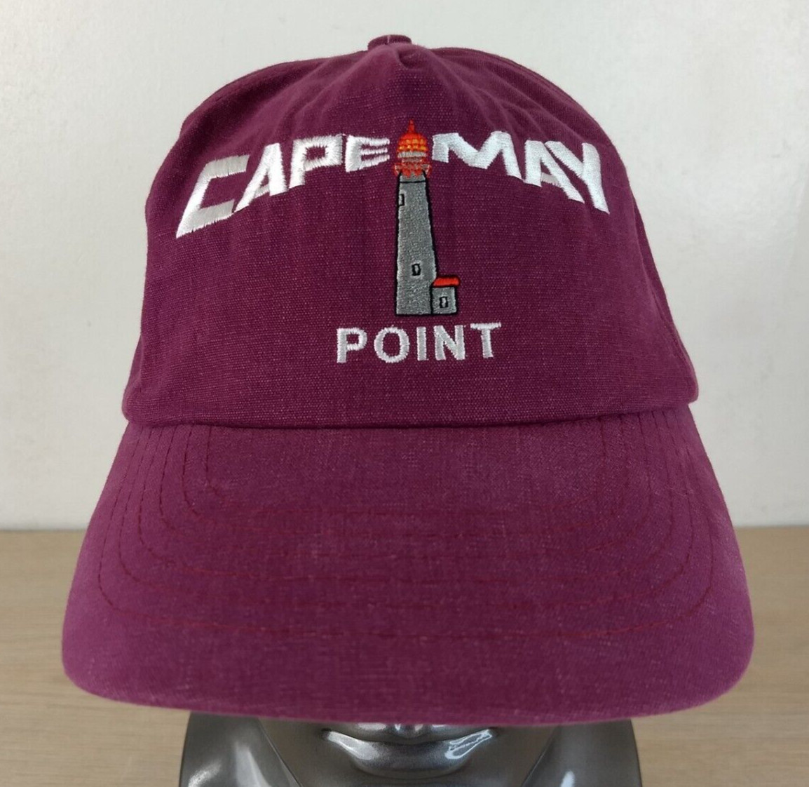 CAPE MAY POINT LIGHTHOUSE ADJUSTABLE SNAPBACK BAS… - image 1