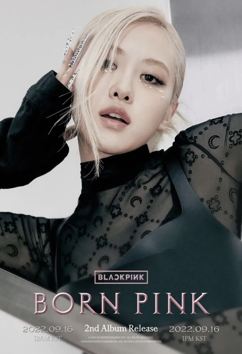 BLACKPINK BORNPINK rosé アルバム 封入 特典 安心の日本国内発送 BORN PINK DIGIPACKver ROSE ver. 初回 特典
