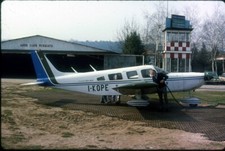 original 35mm Flugzeugschieber Cherokee Six 300 I-KOPE Vergiate Mar 78