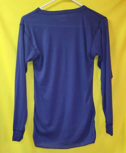 Medalist Youth Size XL Athletic Royal Blue Long Sleeve Pullover Shirt USA MADE - Picture 2 of 10