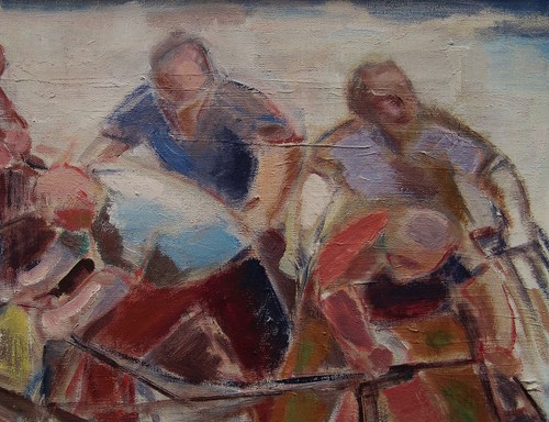 Anders A, Jönsson 1907-2002, Auf der Baustelle, um 1950/60 - Bild 3 von 10