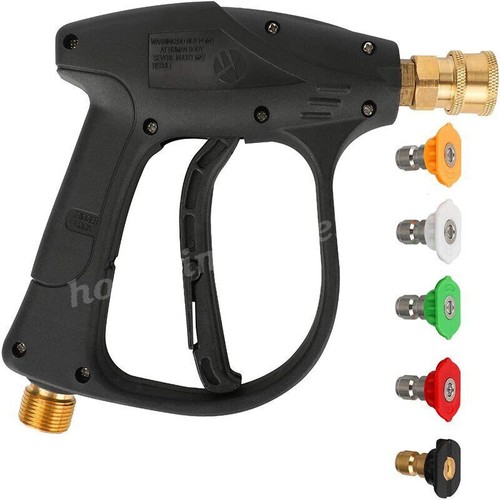 Hochdruckpistole Wasser mit 5 Düsen Auto-Düsenreiniger Adapter für Kärcher K2-K7 - Picture 8 of 11