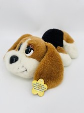 Mattel 2004 Pound Puppies 14" Beagle Puppy Dog Electronic W/ Ear Tag Tested