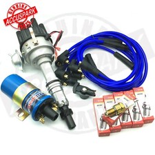 Ford V6 Essex Distributor Performance Pack Blue Leads