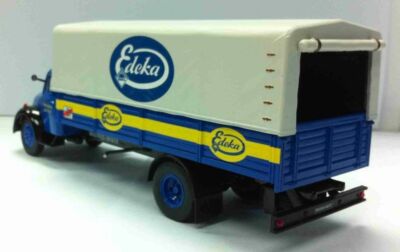 Model Truck Margirus- Edeka Berlin Covered Truck 1/43 scale Deagostini.