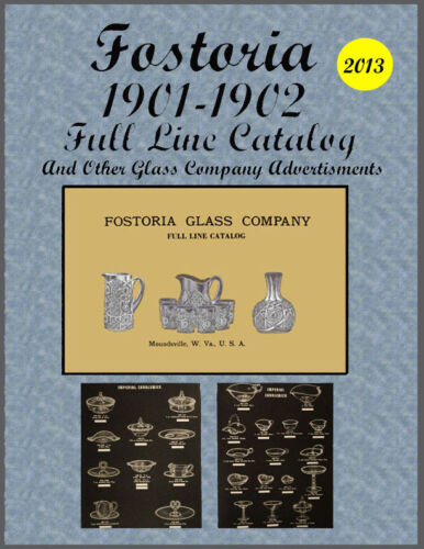 Fostoria E-Book 1901-1902 Catalog  and Other Glassware Advertisments - 第 1/12 張圖片